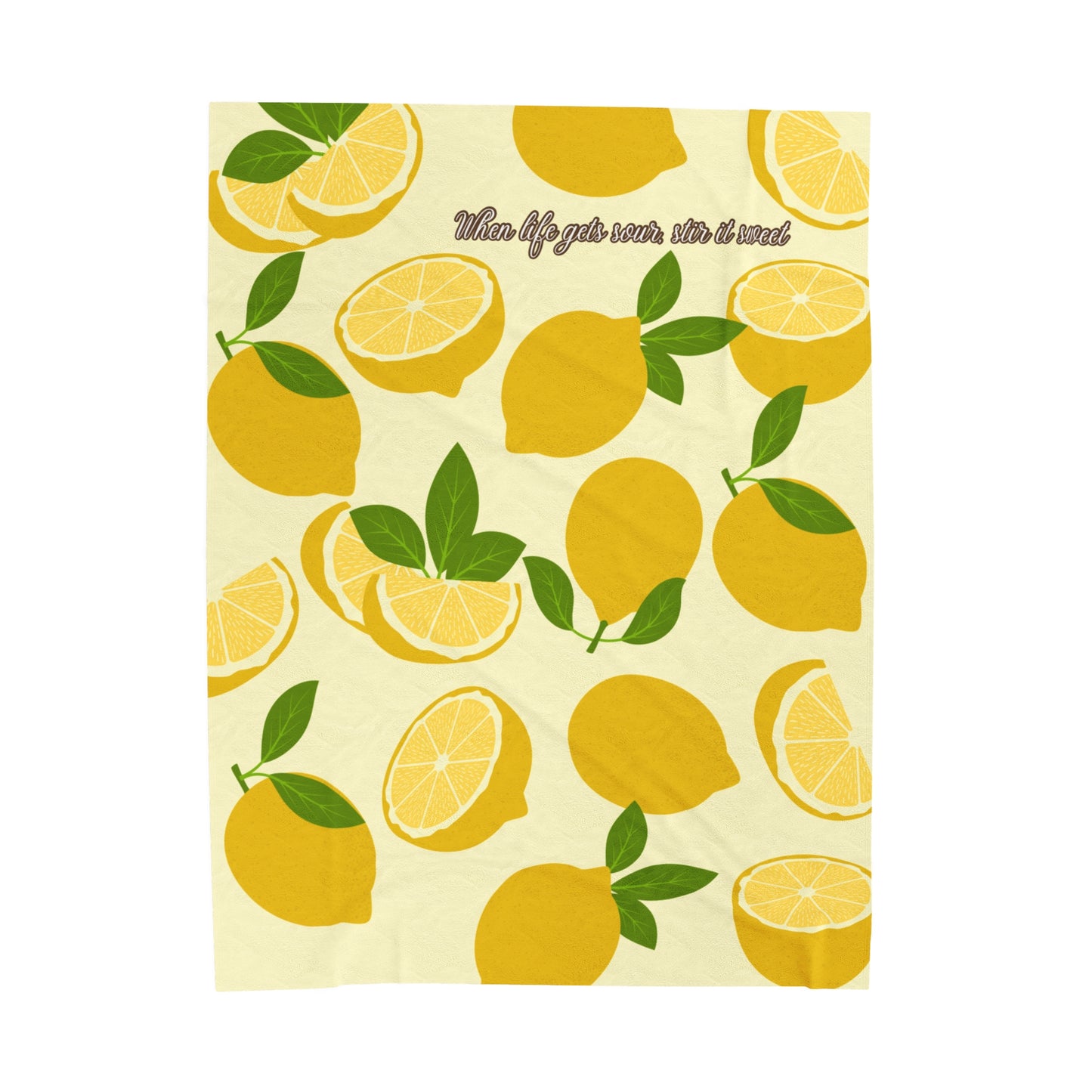 Cozy Lemon Throw (New)