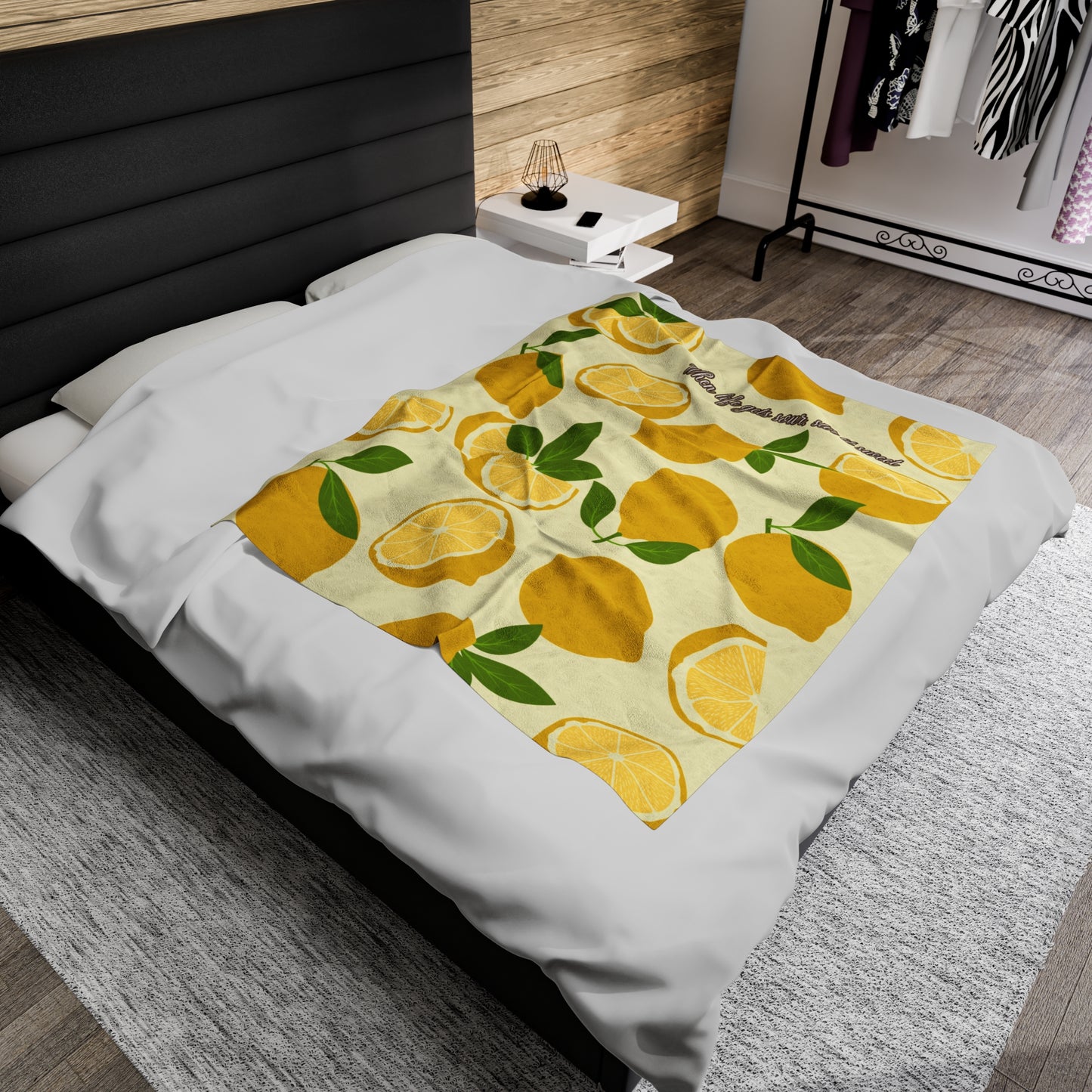 Cozy Lemon Throw (New)
