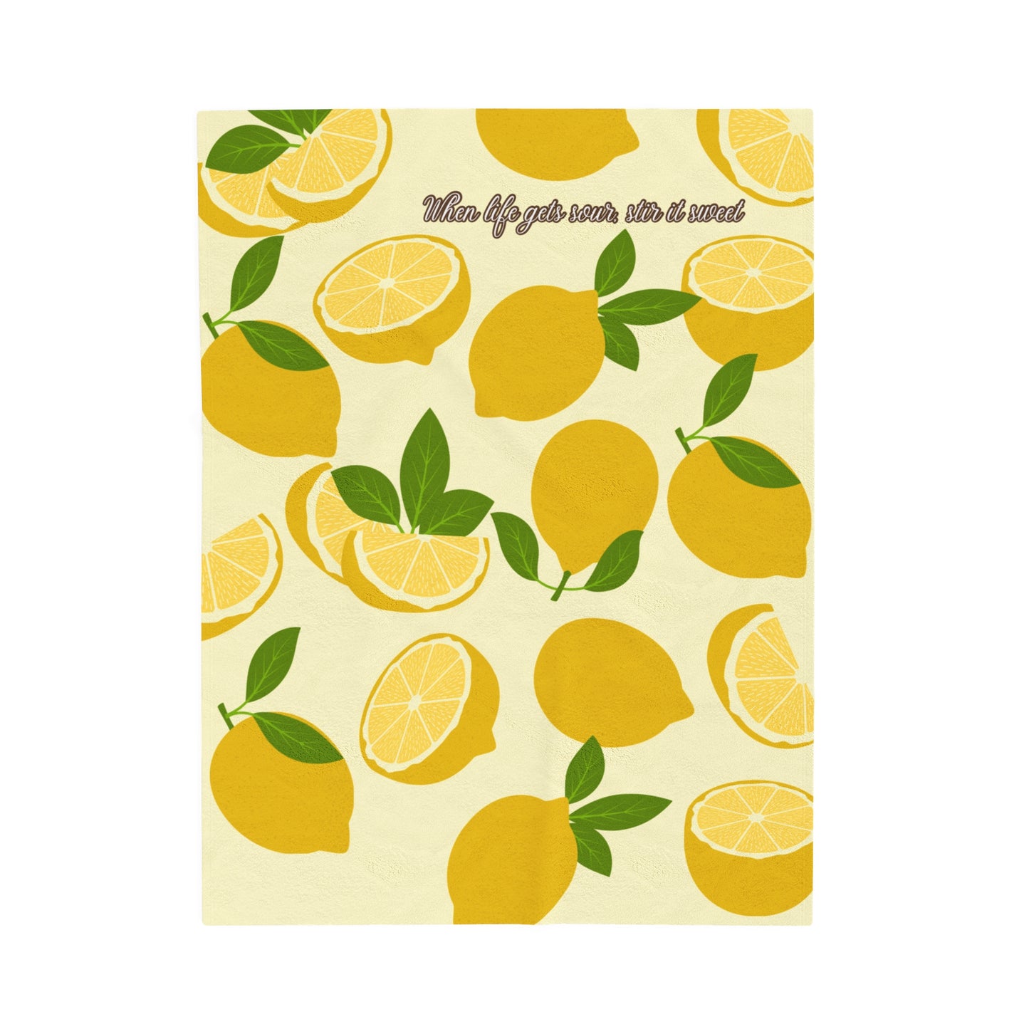 Cozy Lemon Throw (New)