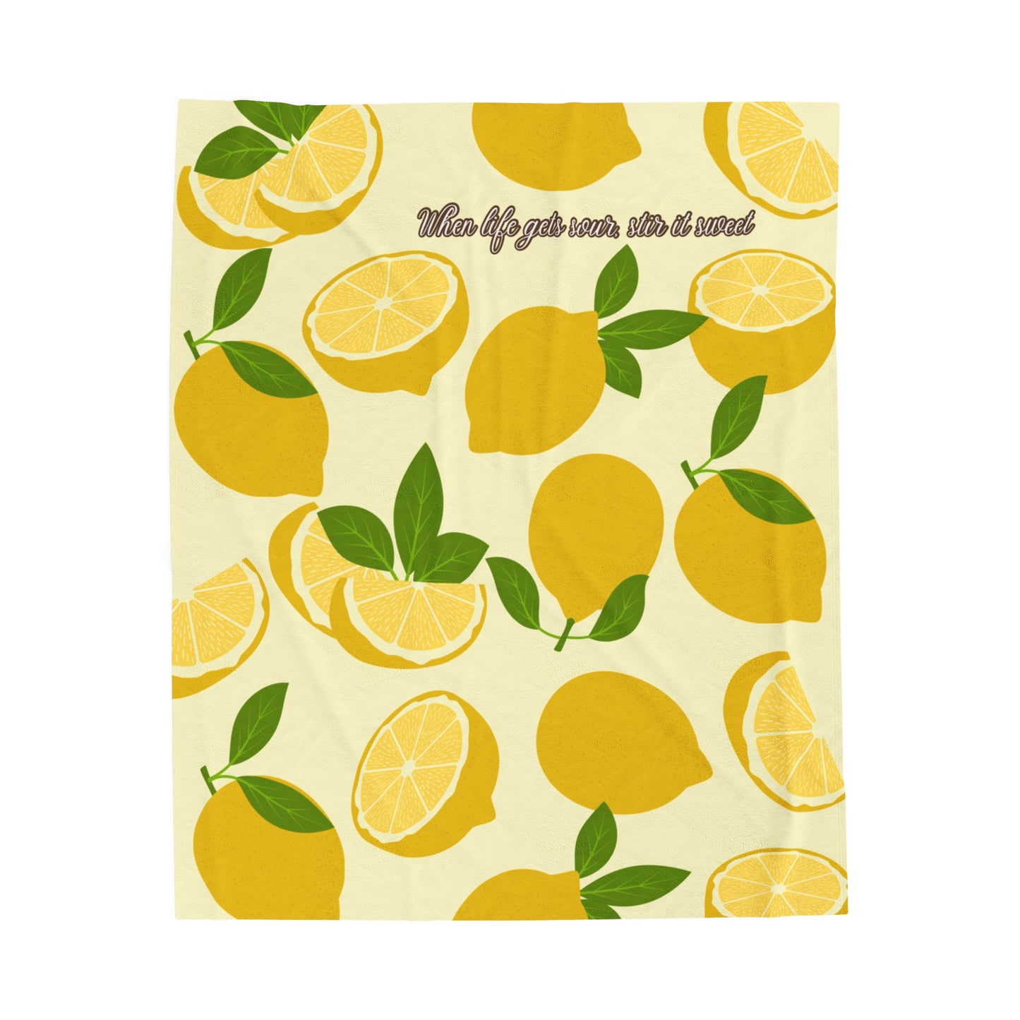 Cozy Lemon Throw (New)
