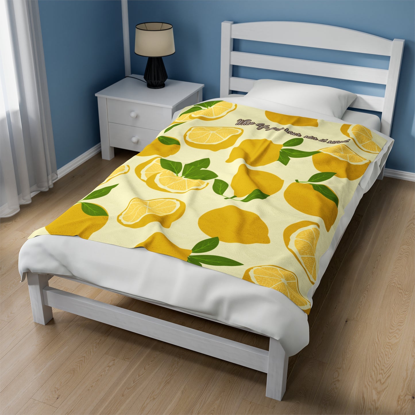 Cozy Lemon Throw (New)