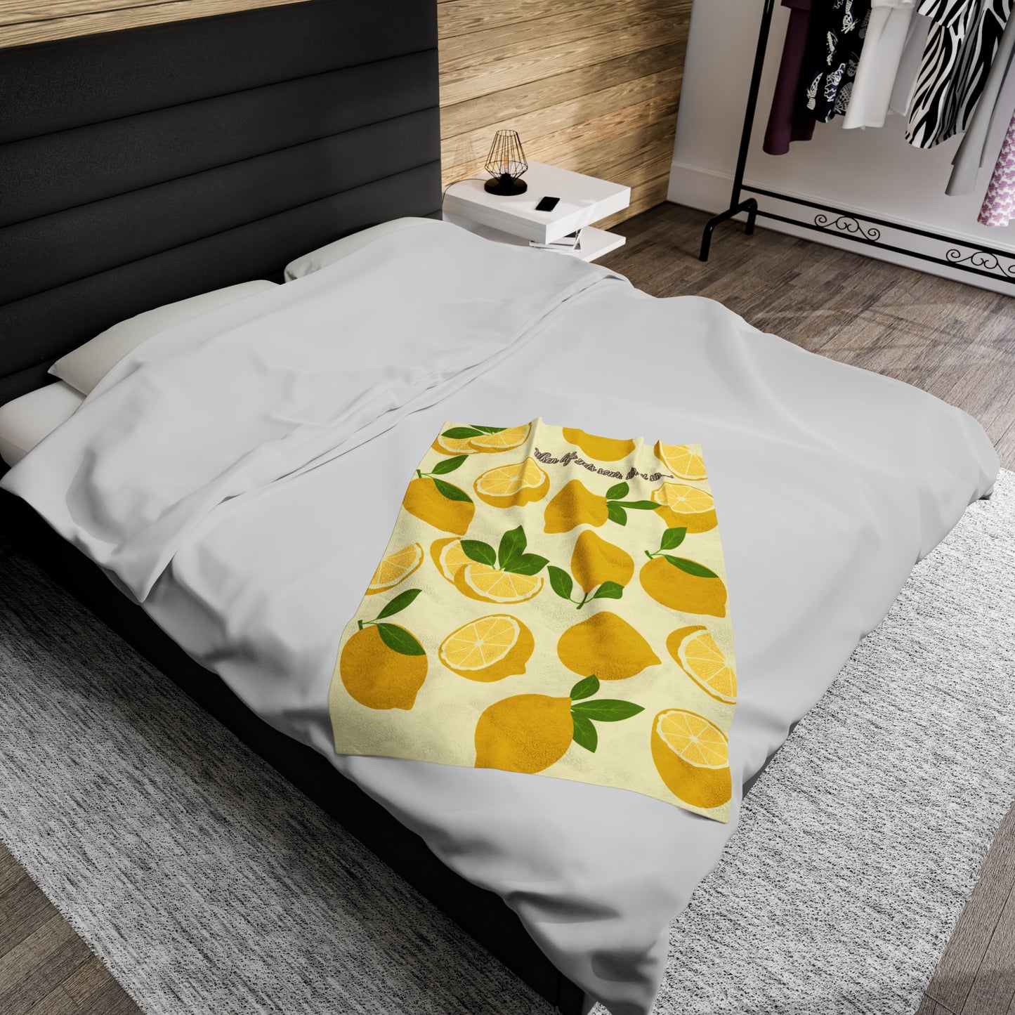 Cozy Lemon Throw (New)
