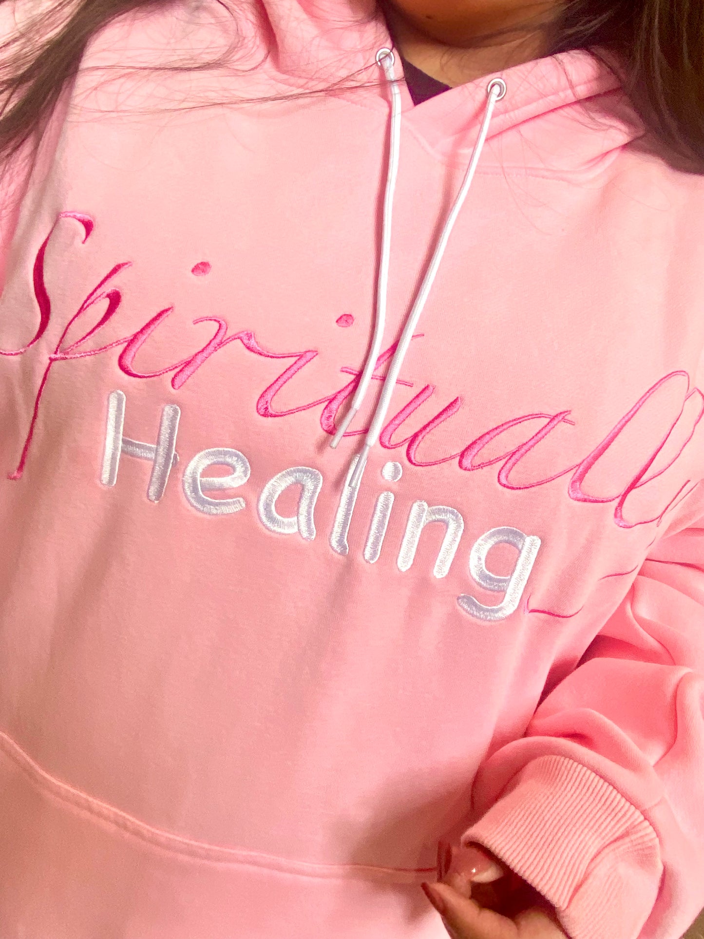 Spiritually Healing Satin-lined Hoodie (New)
