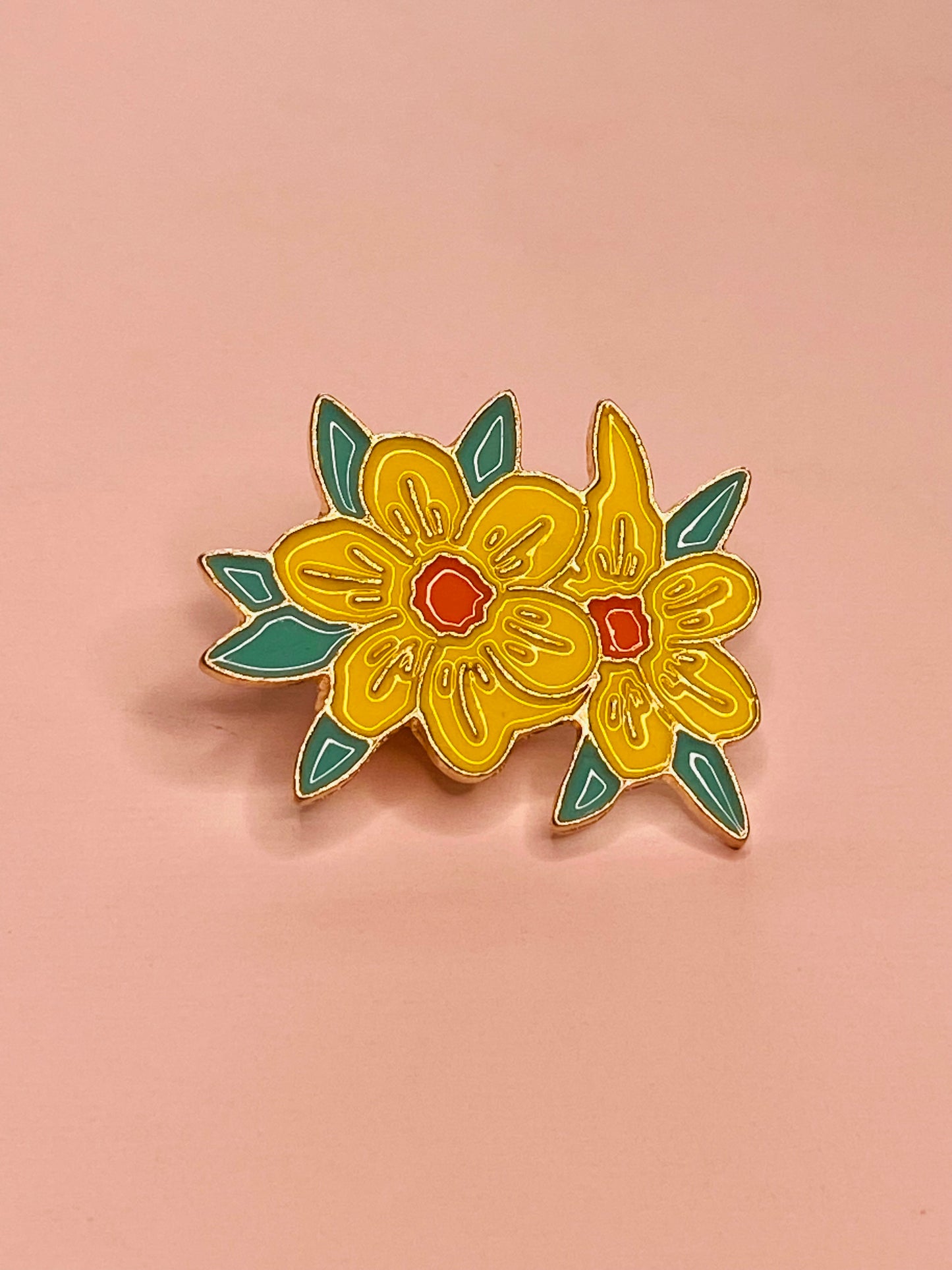 Flower Enamel Pins