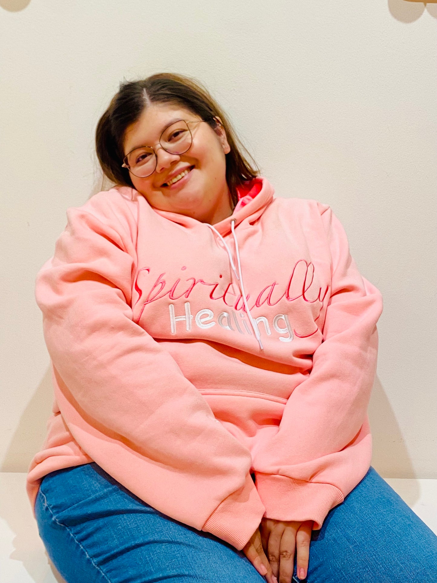 Spiritually Healing Satin-lined Hoodie (New)