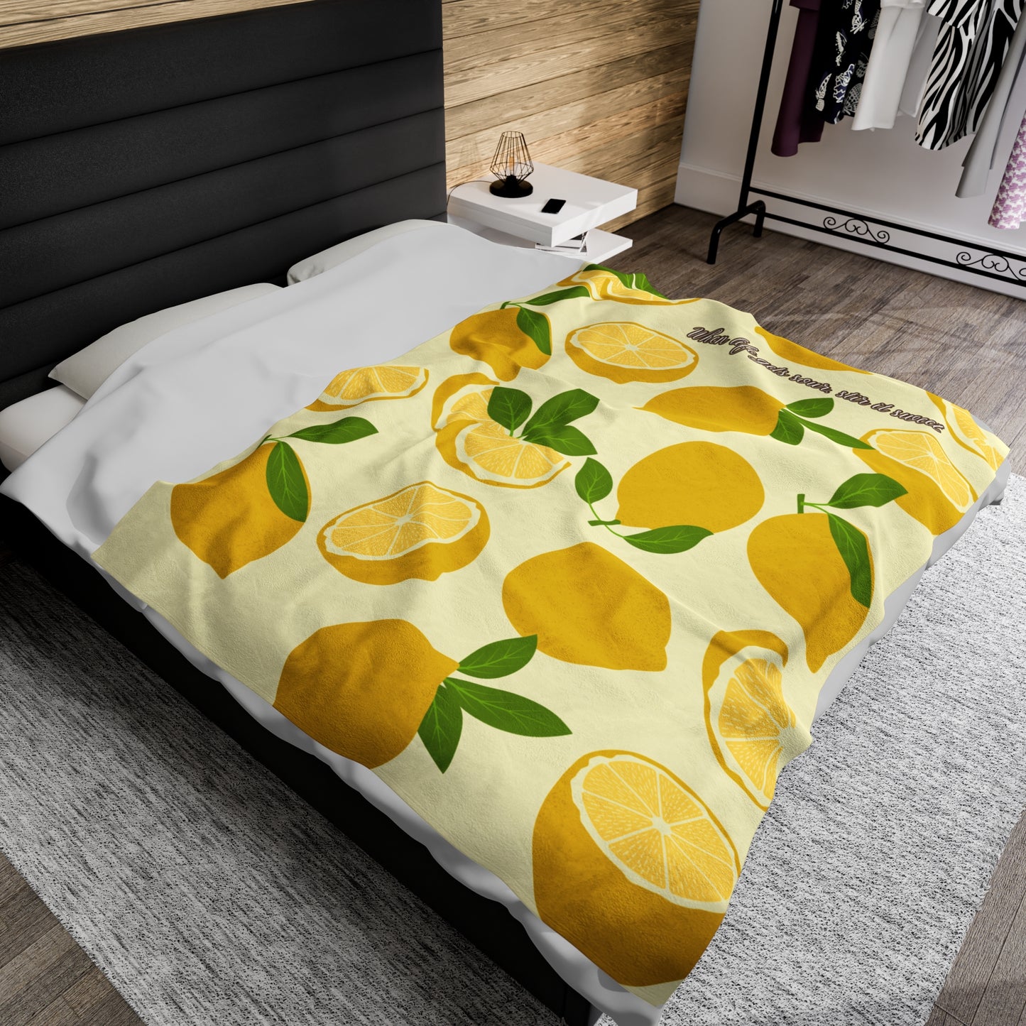 Cozy Lemon Throw (New)