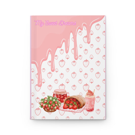 Strawberry Frosting Hardcover Journal (New)